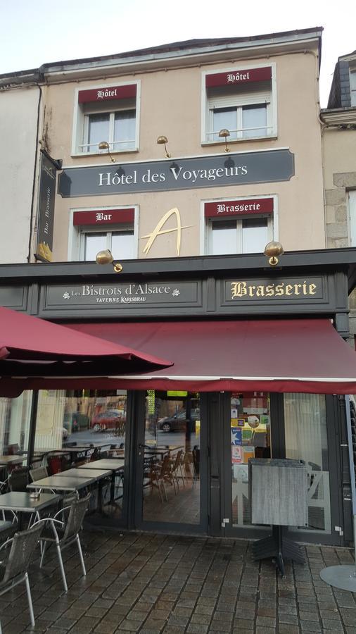 Hotel Des Voyageurs Mayenne Exterior foto